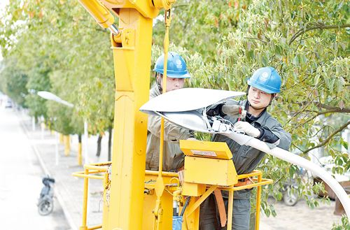 智慧路燈安裝圖1