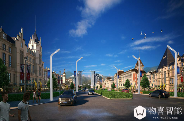 物喜智慧型路燈