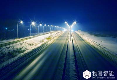 物喜智慧路燈