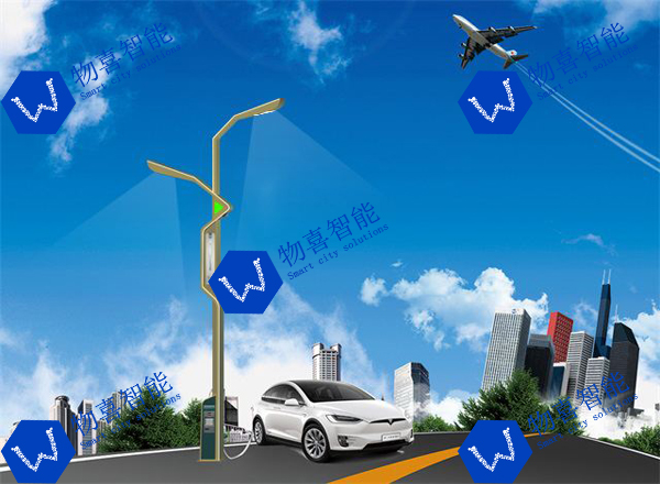 物喜智慧路燈